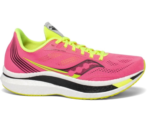 Tenis Saucony Endorphin Pro Mujer Zapatillas Running Rosas México MX-532-AK